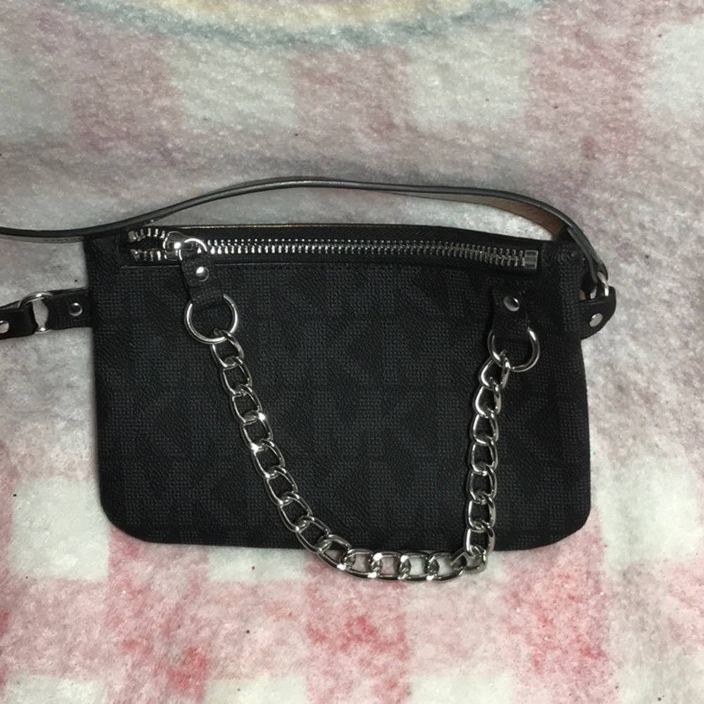 Michael Kors Signature Logo Chain Belt Bag